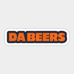 Da Beers Sticker